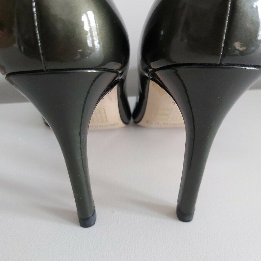 LK BENNETT Stila Courts Patent Leather Heels Pumps - Picture 5 of 8